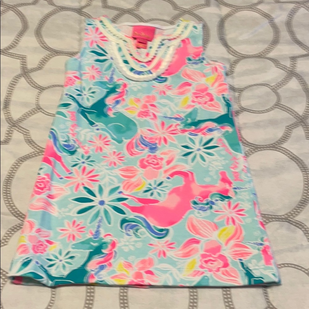Lilly Pulitzer Mary’s Wish Dress kids Xs (2-3)